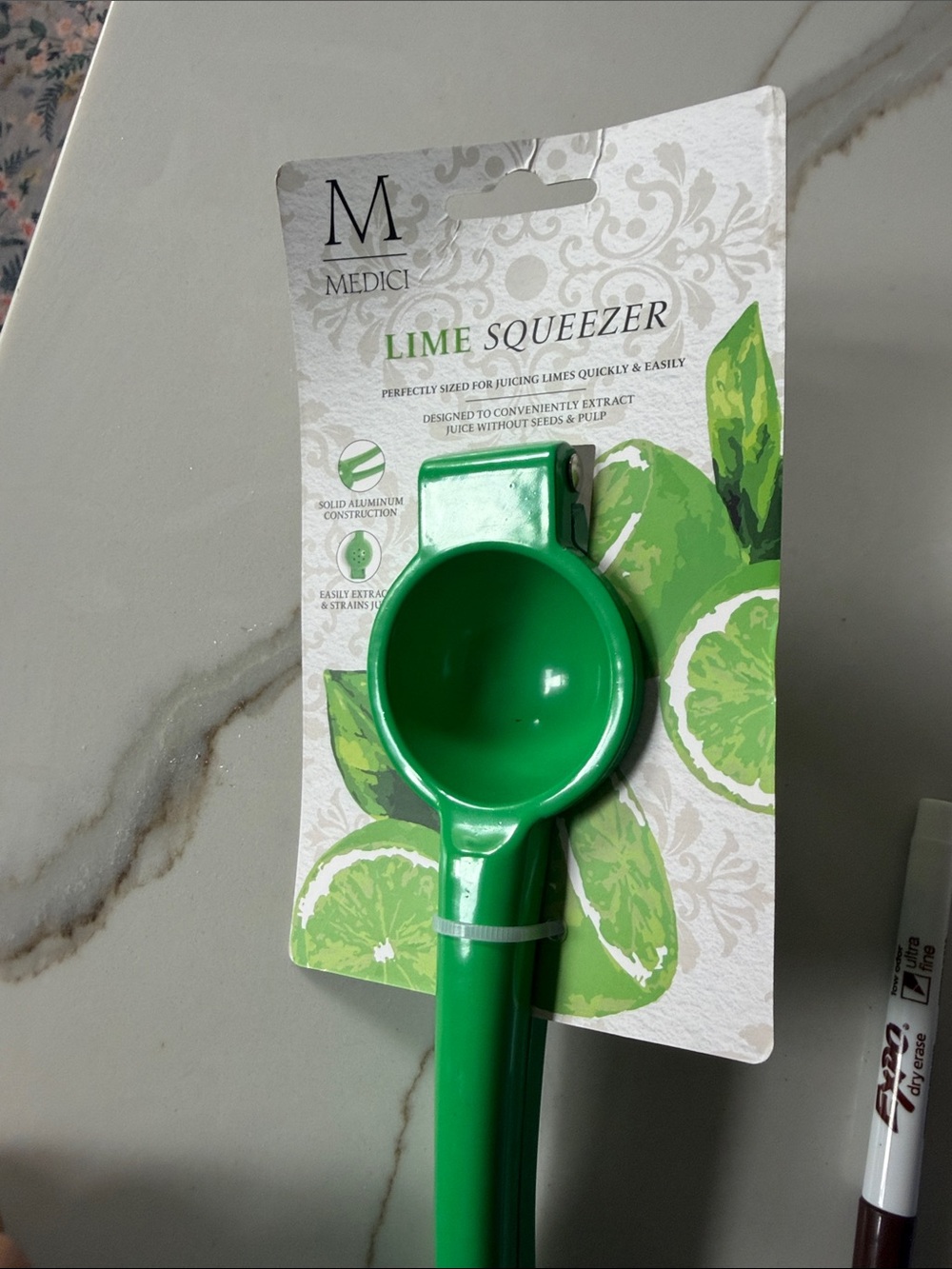 Medici Green Lime Squeezer - Handheld Citrus Press